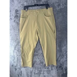 AFTCO American Fishing Tackle Co Mens 36 Khaki Tan Technical Fishing Pants